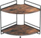2 Tier Corner Shelf, Bathroom Organizer Countertop, Wooden Bathroom Trays for Counter