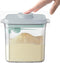 Haivebo 1700ml Airtight Food Storage Container - BPA Free Formula Dispenser with Scoop