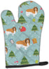 Caroline's Treasures BB4939OVMT Christmas Rough Collie Oven Mitt, Heat Resistant Kitchen Mitt