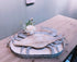 3D PARISLOFT Wood and Galvanized Ocean Theme Wall Hanging Decor (Crab), Rustic Farmhouse Decor for Living Room