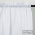 Curtain Valance, Waffle Weave Waterproof Window Valance for Bathroom, 60" x 15", White