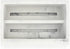 Modern White Marble Kitchen Sponge Organizer with Drain Tray