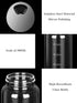 10 oz Clear Glass Salt and Pepper Shakers with Adjustable Outlet Holes, Spice Seasoning Cans for Kitchen Decor (300ml)