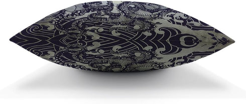 Kraken Pillow Cover Vintage Sail Boat Ocean Waves Octopus Throw Pillow Case - 18 x 18 Inch Home Textile Cotton Linen