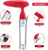 SCHVUBENR Premium Apple Corer Tool - Easy to Use and Clean - Sturdy Apple Core Remover with Sharp Serrated Blades