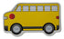 Novel Merk Yellow School Bus Truck Refrigerator Magnets Set, 12 Pieces for Teacher Decorations
