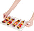Restaurantware Met Lux Heavy-Duty Wire Baking Rack, 8.5 x 12 Inch, Fits Quarter Size Sheet Pan, Stainless Steel
