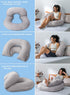 INSEN Reading Pillow, Back Pillow for Sitting in Bed and Couch, Gaming Pillow for Adults, Sit Up Support for Bed
