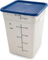 Carlisle FoodService Products Squares Square Food Storage Container, Stackable Design for Catering, 22 Quarts