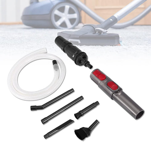 Cleaning Kit, Multi Functional Mini Plastic Durable Vacuum Cleaners Adapter Tool Car Vehicle Cleaning Kit for Cleaning Cars, Sewing Machines, Electric Devices (9Pcs)