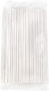 100Pcs 6 Inch Cake Pop Sticks, White Paper Lollipop Sticks for Cookies, Candy, Chocolate, Cake Topper