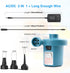 Bestrip Electric Air Pump, Air Pump for Inflatables Air Mattress Couch Pool FloatsInflatables Boat Raft Toys, AC/DC