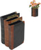 Guichifun Book Shaped Vase for Flowers - Resin Decorative Vase Classical Fake