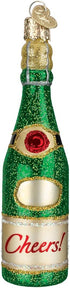 Old World Christmas Glass Blown Ornaments for Christmas Tree, Adult Beverages Cheers