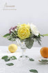Floroom Artificial Flowers 25pcs Real Looking White Foam Fake Roses with Stems for DIY Wedding Bouquets