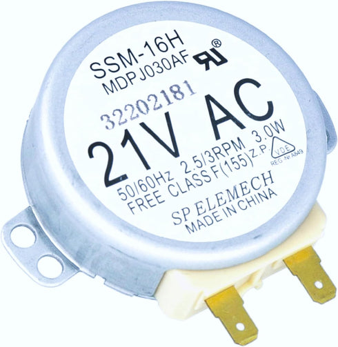 WB26X10038 Microwave Turntable Motor OEM Replacement for GE & Frigidaire, Replaces 5304408980 AP2024962