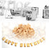 Alphabet Cookie Cutters Cake Letters Set of 26 Pieces Stainless Steel Molds for Fondant, Biscuit, Cake, Fruit, Dough