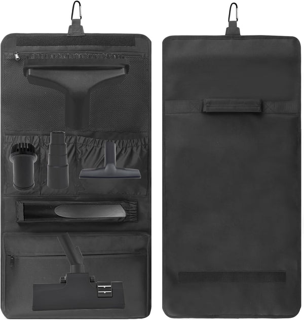 Hang Storage Bag for Vacuum Cleaner Tool Accessories, Wall Hanging Organizer for Airwrap Styler