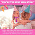 Heard the Moos Pink Cow-Themed Birthday Party Invitations for Kids, 20 Fill In Cards with Envelopes by AmandaCreation