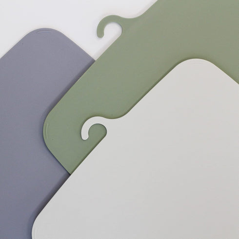 Color-Coded Cutting Board Set, 3 Cutting Boards with Stand Hanger, Dishwasher-Washable