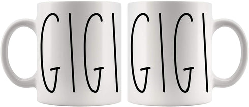 Gigi Mug Gift for Christmas, Birthday, Mother's Day - Family Coffee Cup, 11oz