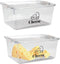 Yomjarl Cheese Container Airtight with Draining Basket Cream Cheese Sliced Cheeses Box with