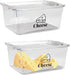 Yomjarl Cheese Container Airtight with Draining Basket Cream Cheese Sliced Cheeses Box with