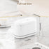 5 Countertop PAVSTINE Mini Trash Can for Desk with Rolls of Trash Bags, Small Press-Top Garbage Bin, Removable Waste