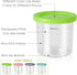 4 Pack NC299AMZ NC300s Ice Cream Pint Containers, Replacement for Ninja Creami Pints and Lids, Compatible with & Series
