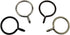 Rod Desyne 10 Curtain Eyelet Rings - Cocoa