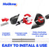Holikme 30 Feet Dryer Vent Cleaner Kit, Flexible Lint Brush with Drill Attachment, Extends Up to 30 Feet for Easy