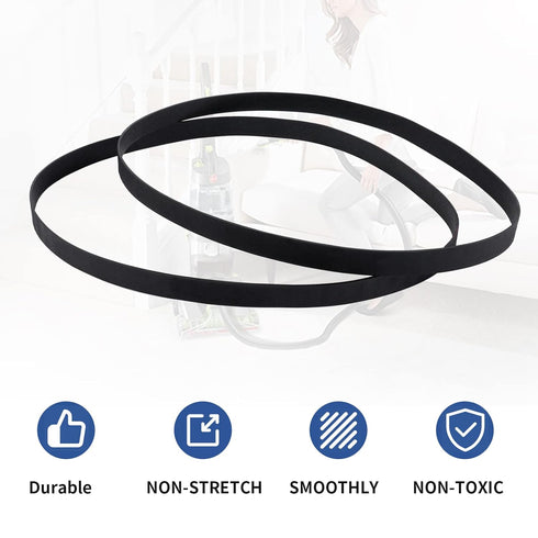 KEEPOW Part #440005536 Replacement Belts for Hoover FH51000 FH51001 FH51002 Carpet Cleaner (4 Pack)