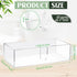 2 2.75 Inch Countertop Mumufy Pcs Paper Napkins Holder Fold Paper Towel Dispenser Height Acrylic Multifold Towel