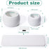 Dersyer 4 Pack 1 Pack Countertop, Mini Ceramic Toothbrush Holder Stand with Water Absorbing Stone for Bathroom Vanity