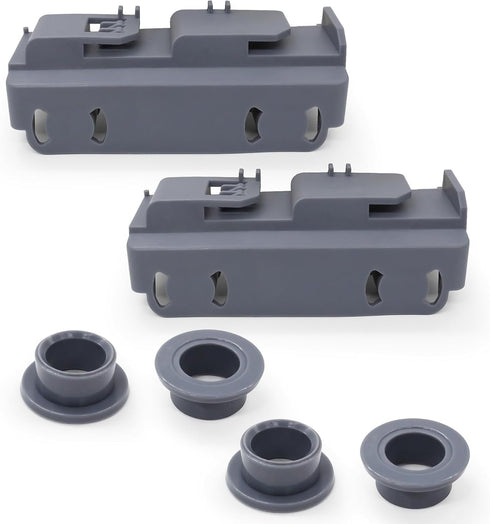 WD28X27241 Dishwasher Rack Carrier and Roller Kit Replacement for GE Hotpoint, 2 Pack