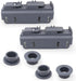 WD28X27241 Dishwasher Rack Carrier and Roller Kit Replacement for GE Hotpoint, 2 Pack