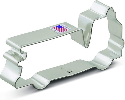 Ann Clark Cookie Cutters Firetruck Cookie Cutter, 5" Made in USA