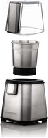 OVENTE Electric Coffee Grinder 2.1 Ounce Cup Fresh Grind with 2 Blade Stainless Steel Grinding Bowl, Fast Grinding with 200 Watt Powered Motor Perfect for Beans, Spices, Nuts, Silver CG620S by OVENTE