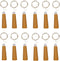 Amants01 Wine Bottle String Lights,12 Pack 20 LEDs AAA Battery Powered Warm White