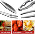 6Pcs Crab Crackers and Tools, 2 Forks, 2 Lobster Crackers, Nut Cracker, 2 Lobster Mallets