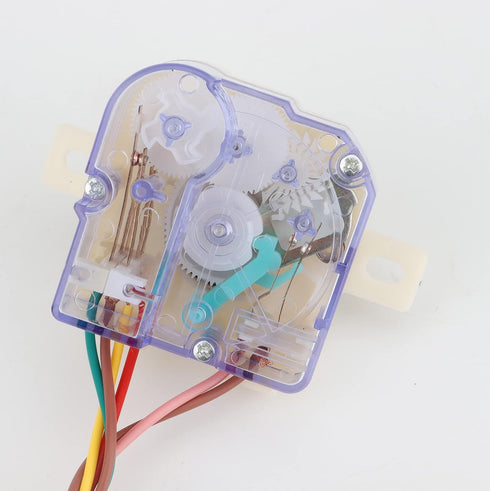 LGEGE Washing Machine Timer Switch with Universal Knob, 6-Wire 180 Degree Replacement Accessories