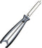 Linden Sweden Soft Grip Peeler - Gray | Rust Resistant Vegetable Peeler with Ergonomic Handle | 9"L x 2.5"W | 6.5”