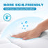 Twin Mattress Pad Cover with Stretches to 18” Deep Pocket, Fits Up to 8”-21” Cooling White Bed Topper, Down Alternative