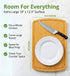 18 Inch GREENER CHEF Extra Large Bamboo Cutting Board with Lifetime Replacements - Organic Wooden Butcher Block, XL