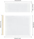 Cansybil 21.2" 16.1" 0.39" 21.25''L*16.14''W) Director Chair Replacement Canvas Fabric Seat Cover Foldable Directors
