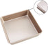 CHEFMADE Square Cake Pan, Non-Stick Heavy Duty Carbon Steel Deep Dish Baking Tray for Cakes, Bread, Pizza