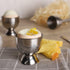 Leegg Set 12 Egg Holder Cup of Egg Cups for Soft & Hard Boiled Eggs Stainless Steel Egg Holders Kitchen Tool