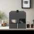 Heavy Fabric Cloth Coffee Maker Cover, Dark Grey - Compatible with Ninja CM300, CM371, CM400, CM401, CM407, 12.6X9.5X15