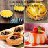 Egg Tart Molds, 12 PCS Non-Stick Mini Tart Pans, 3 Inch Top, 1.7 Inch Bottom, Carbon Steel Baking Tools