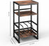Stand,3-Tier 120 Albums,28" Record Player Record Player Table with U-Shaped Vinyl Storage Up to H End Table Turntable
